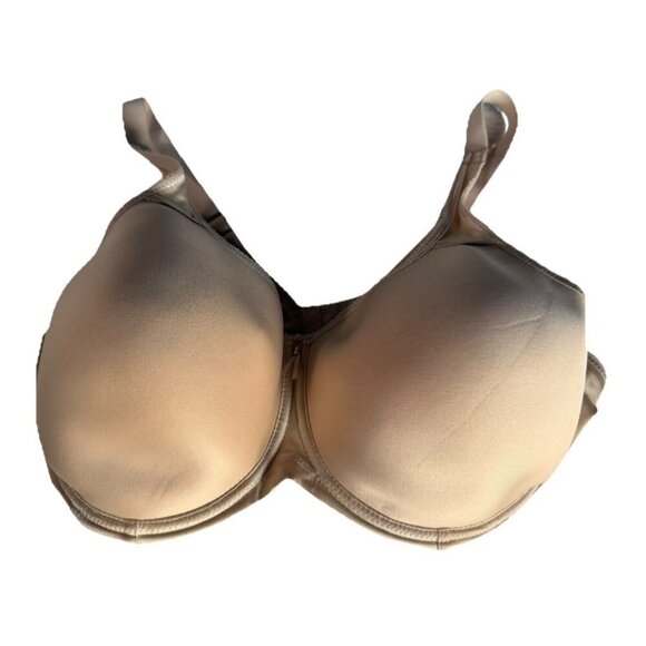 Wacoal Basic Beauty Spacer T Shirt Bra Underwire Women's SZ 42DD Beige 853192 - Picture 1 of 8